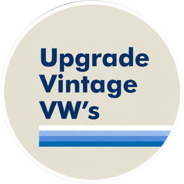Emblema Upgrade Vintage VW's